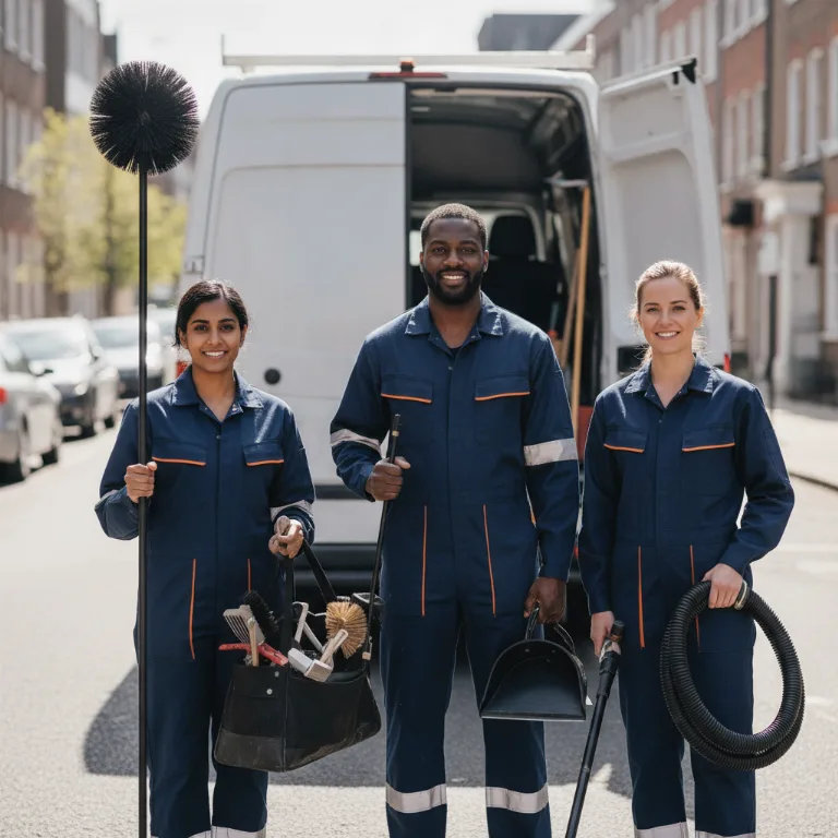 Chimney Sweep team in Barrow in Furness